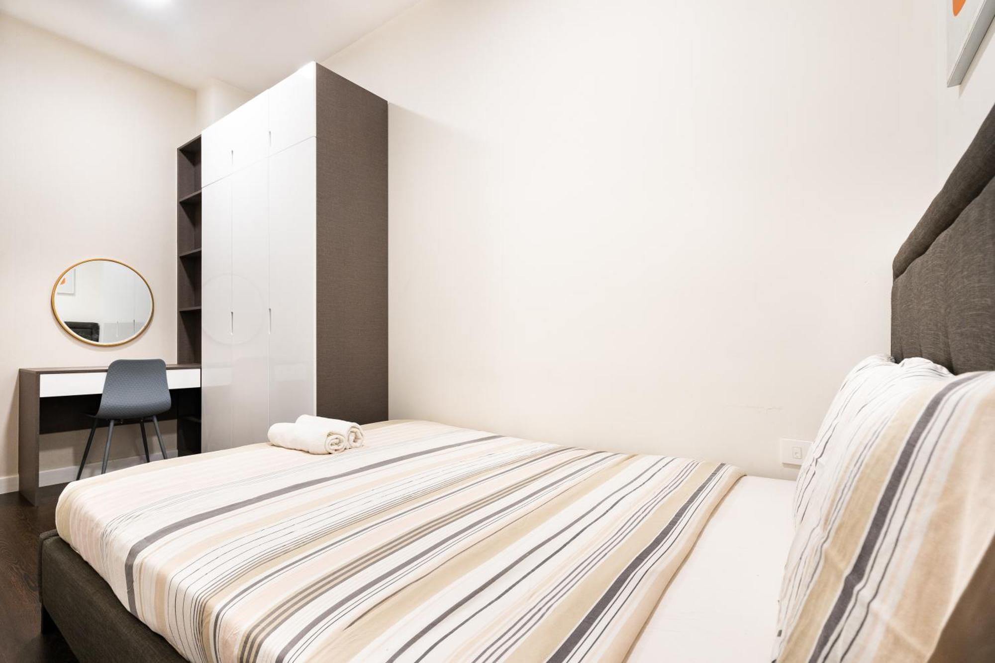 Min' Apartment - Rivergate Residence Downtown Bui Vien - Free Pool 胡志明市 外观 照片