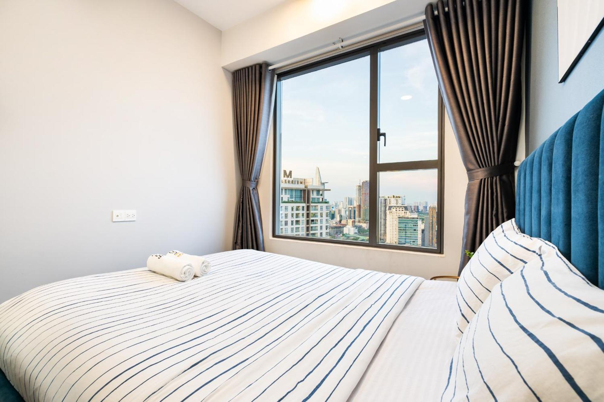 Min' Apartment - Rivergate Residence Downtown Bui Vien - Free Pool 胡志明市 外观 照片