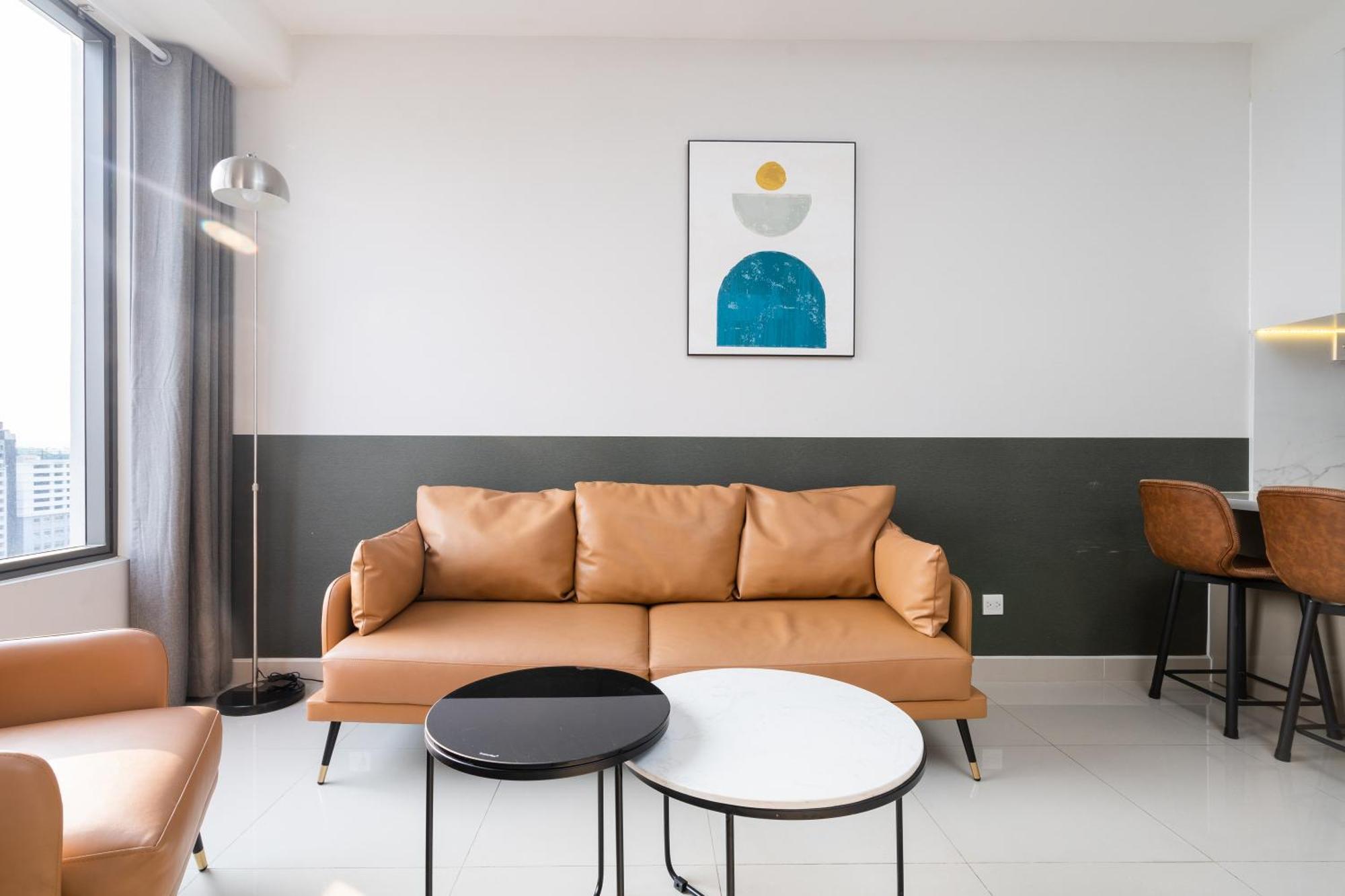Min' Apartment - Rivergate Residence Downtown Bui Vien - Free Pool 胡志明市 外观 照片