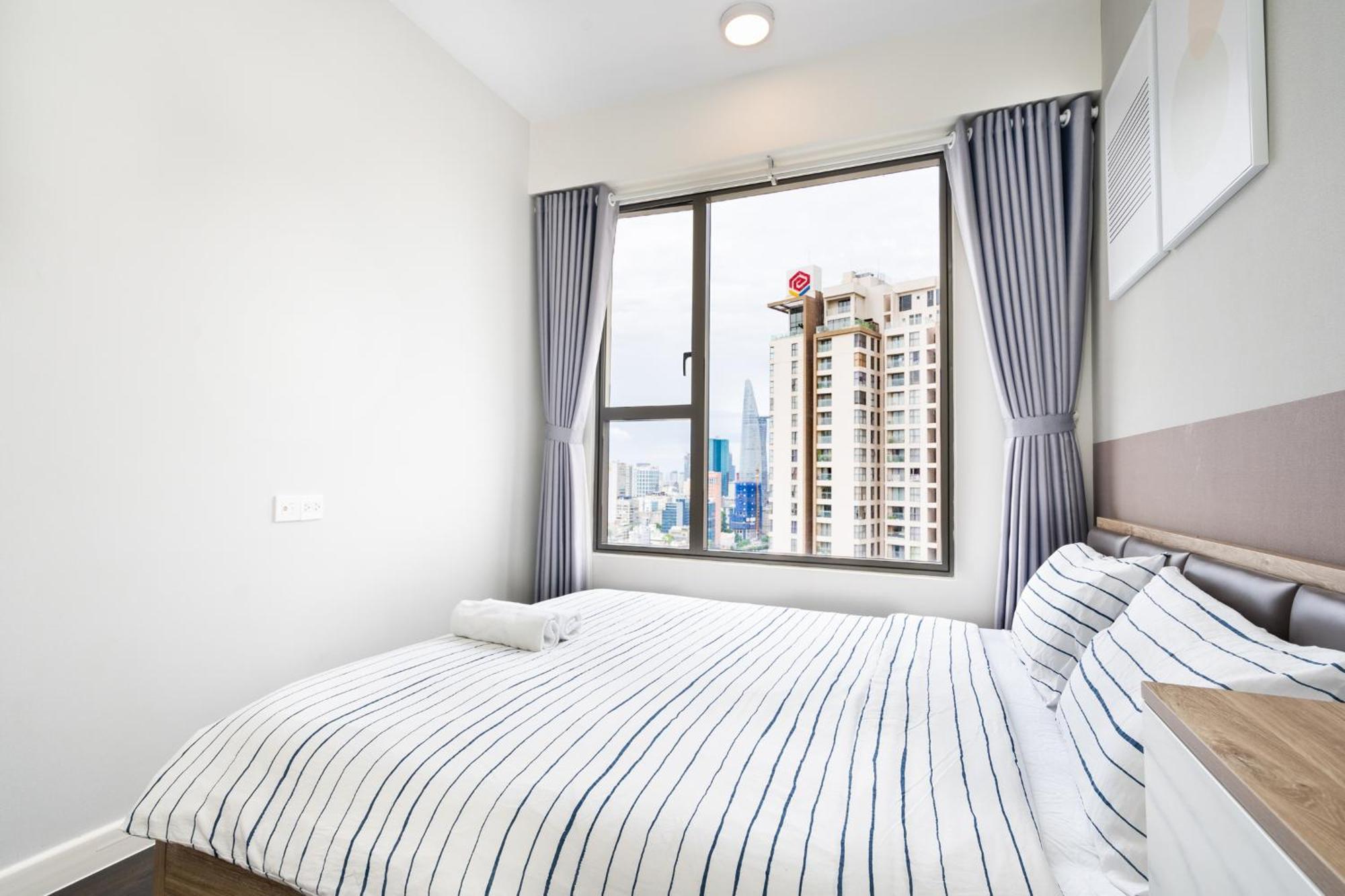 Min' Apartment - Rivergate Residence Downtown Bui Vien - Free Pool 胡志明市 外观 照片