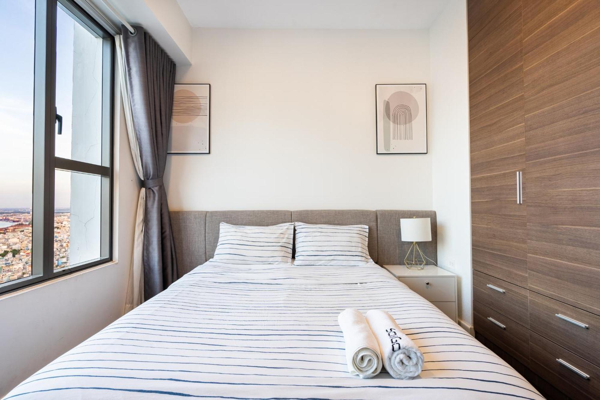 Min' Apartment - Rivergate Residence Downtown Bui Vien - Free Pool 胡志明市 外观 照片