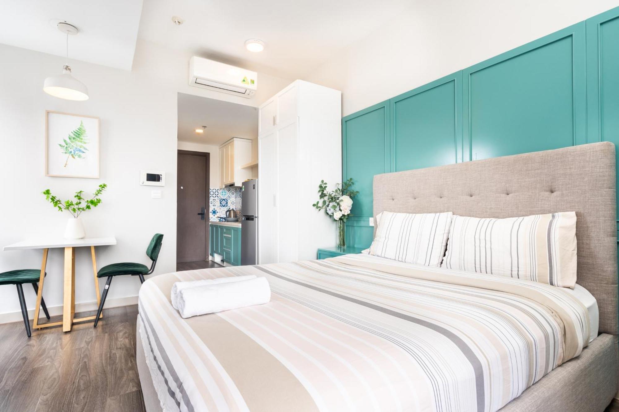 Min' Apartment - Rivergate Residence Downtown Bui Vien - Free Pool 胡志明市 外观 照片