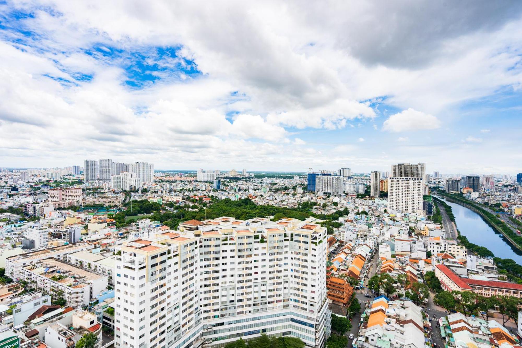 Min' Apartment - Rivergate Residence Downtown Bui Vien - Free Pool 胡志明市 外观 照片
