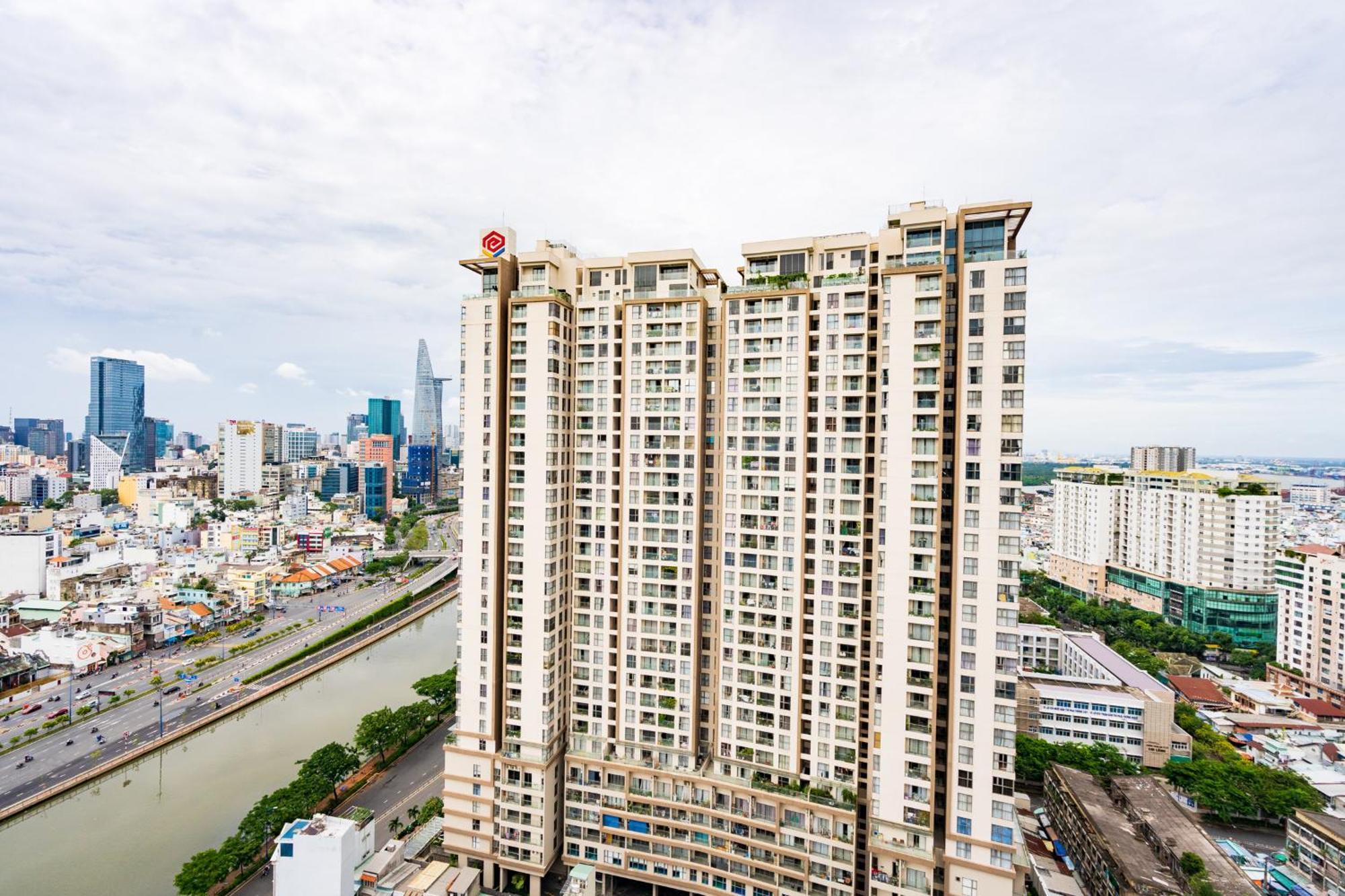 Min' Apartment - Rivergate Residence Downtown Bui Vien - Free Pool 胡志明市 外观 照片